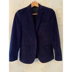 NWOT Boys Size 14 Lauren Ralph Lauren Velvet black - dark Blue Blazer